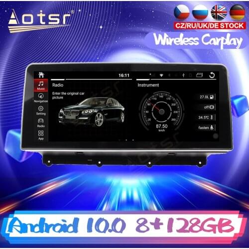 Android 12.3 DSP For BMW X3 X4 2011 2012 2017 Car DVD GPS Navigation Auto Radio Stereo Video Multimedia Player Carplay HeadUnit
