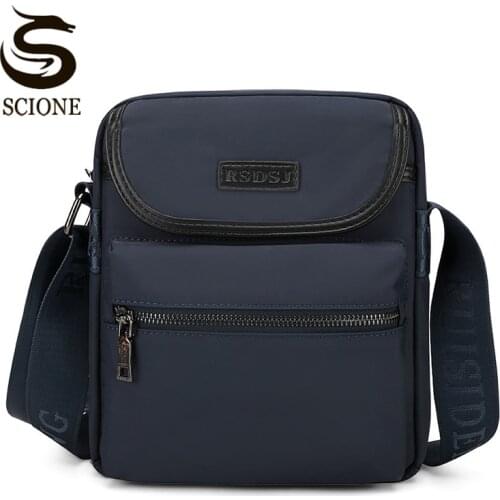 Men Business Handbag Waterproof Oxford Crossbody Bag Casual Small Messenger Bag Male Sudents Shoulder Bags New Handbags XA123M