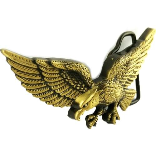 Western Prevailing Mens Eagle Prey Alloy Belt Buckle for Jean Accessories