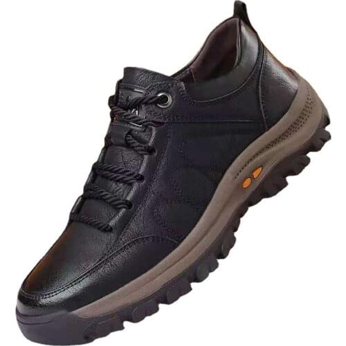 Men Leather Shoes Luxury Brand England Trend Casual Shoes Men Sneakers Italian Breathable Leisure Male Footwear Chaussure Homme