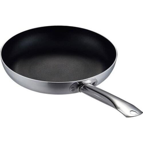 Stainless Steel Frying Pan Non-stick Cookware 28cm Steak Frying Pan Stock Pot Kitchenware Cookware Kitchen Tools And Accessories