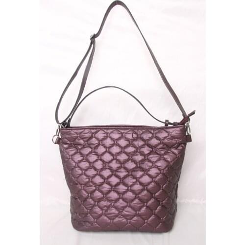 Quilt Stitching fashion puffer HOBO bag casual bag Waterproof Nylon light weight bag for women