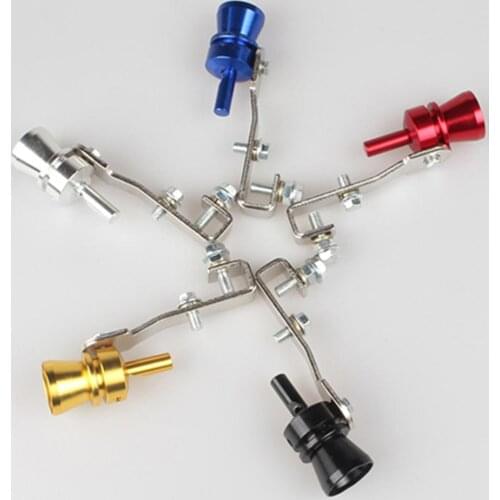 Universal Car Turbo Sound Muffler Exhaust Pipe Blow-off Vale Simulator Whistle