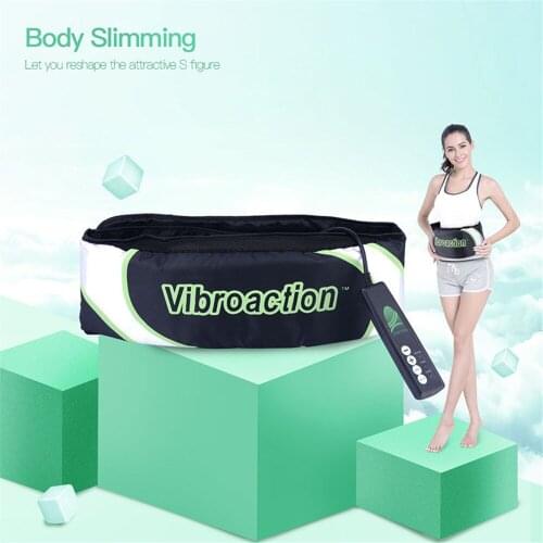 Vibration Belt Belly Shaper Lazy Massager Fat Rejection Weight Loss Body Slimming Shaping Thin Abdomen Artifact Massage Belt