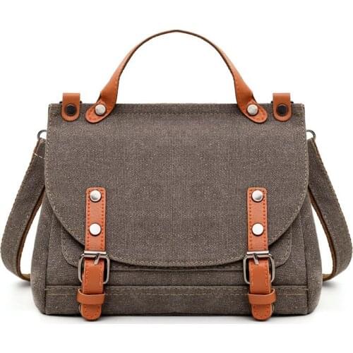 Women Handbags Korean Style Canvas Shoulder Bags Ladies Crossbody Bag For Woman 2020 Classic Canvas Hand Bag KL1001