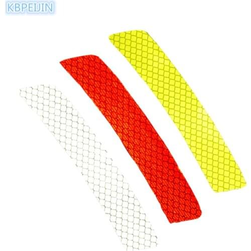 Accessories car Bumper/Wheel eyebrow Safety Reflective Strips Sticker for Chrysler 300c 300 sebring pt cruiser town country 2pcs