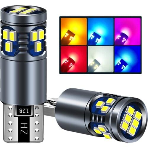 2x T10 W5W LED 168 194 Canbus Bulb Clearance Parking Lights For Mercedes Benz W221 W210 W212 W203 W205 W124 W163 A C E SLK GLK