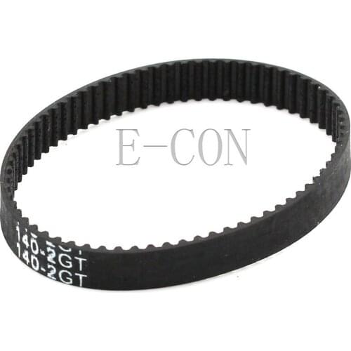 5pcs/lot 140-GT2 Loop Timing Belt Width 6mm GT2 Belt Rubber Fiberglass Inner Length 140mm 70 Teeth for GT2 Timing Pulley