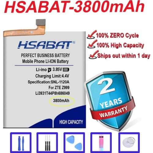 Top Brand 100% New 3800mAh LI3931T44P8H686049 Battery for ZTE Axon M Z999 Z-01K in stock