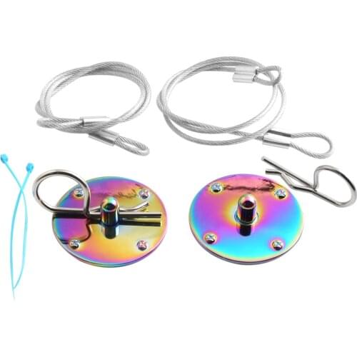 Car Auto Hair Pin Style Sport Hood Latch Pin Bonnet Engine Lock Set