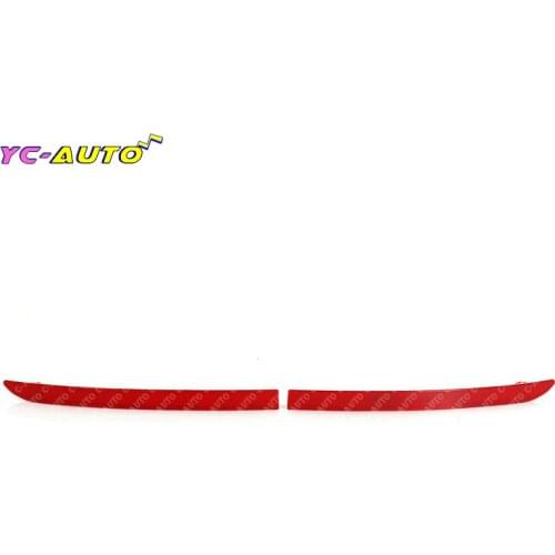 Car Right / Left For VW Tiguan 2008 2009 2010 2011 2012 2013 2014 2015 Red Rear Bumper Marker Reflector 5ND945105 5ND945106