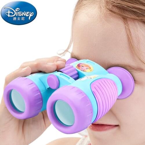 Disney Frozen Spiderman Sofia Mickey Mouse Childrens Toy Telescope Boys and Girls Cartoon Anime Figure Toys Magnifying Glass