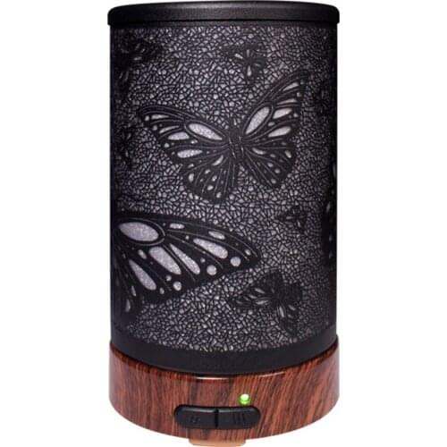 Essential Oils Aromatherapy Diffusers Butterfly Pattern AC100-240V Difusor Aroma 7 Colors lamp diffuser For Home Office Bedroom