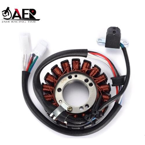 JAER Motorcycle Generator Stator Coil for Kawasaki KSF400 KFX400 2003-2007 2004 2005 2006 21003-S006