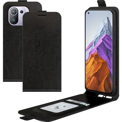 For Xiaomi mi 11 Pro Case Flip Leather Cases For Xiaomi mi 11 Pro Xiaomi mi 11 Lite High Quality Vertical Wallet Leather Case
