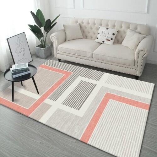 Creative Nordic Bedroom Carpet Study Room Rugs Home Decor Sofa Rug Coffee Table Floor Mats Super Sizes Living Room Carpet