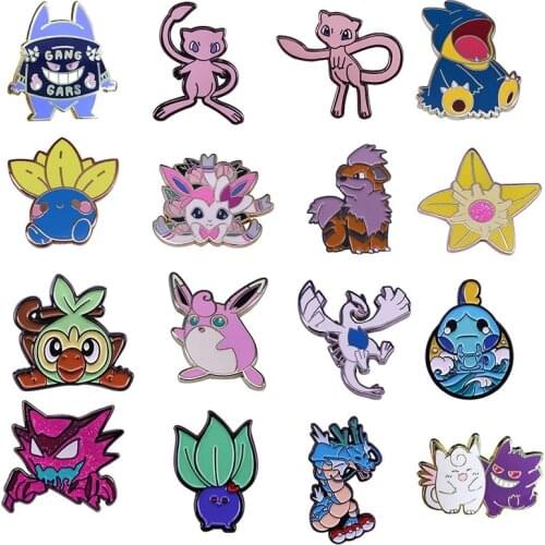 Cute Anime Movies Games Enamel Pins Collect Funny Men Women Fashion Jewelry Gifts Metal Cartoon Brooch Backpack Lapel Badges