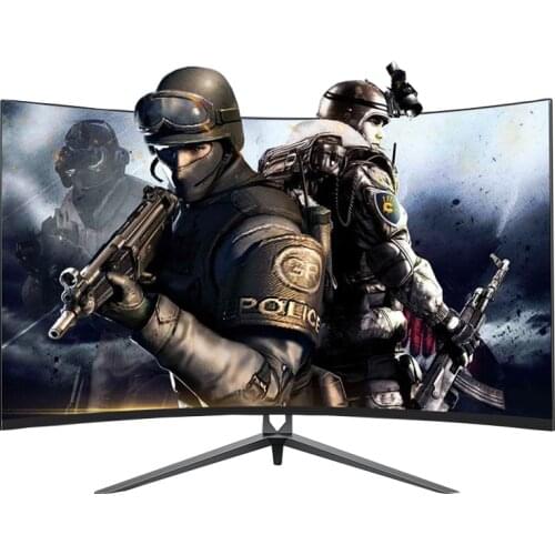 1MS 32 " 165hz Monitor Gamer LCD Curved Screen Monitor PC HD Gaming Display for Desktop HDMI Monitor for Computer 2k Monitor