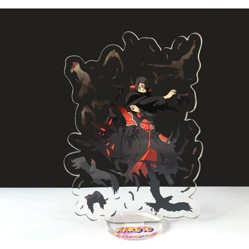 NARUTO Ornaments Acrylic Stand Card Anime Cartoon Peripheral Uzumaki Naruto Office Desk Room Decoration Ornaments Accessories