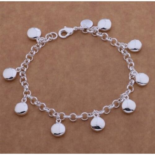 Wholesale High quality silver plated Fashion jewelry Bangles WB-077