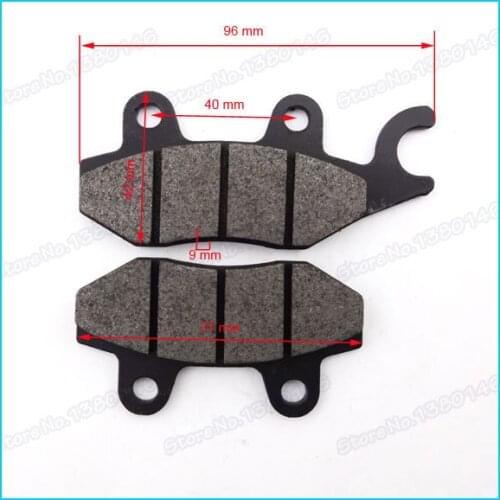 Pit Dirt Bikes Disk Brake Pads Shoes For 50cc 70cc 90cc 110cc 125cc ATV Quad SSR Thumpstar motorcycle
