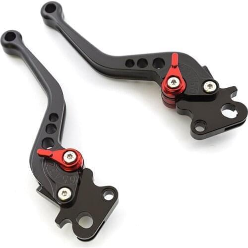 Adjustable Motorcycle Brake Clutch Lever For Vespa PX 125 150 200 Star Stella LML T5 Aluminum CNC Front Rear Drum Brake Levers