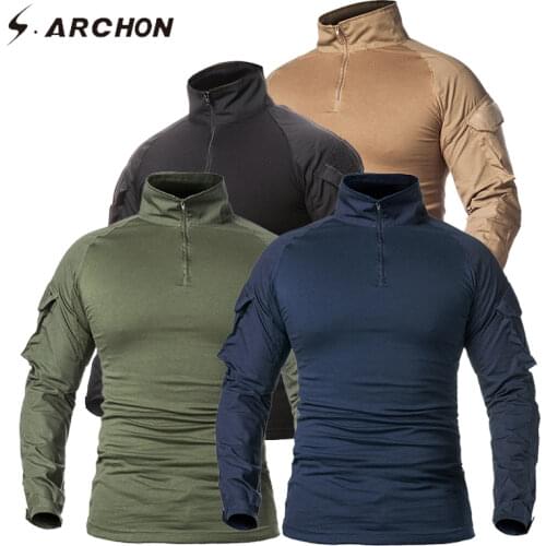 S.archon Men's Plain T-shirts