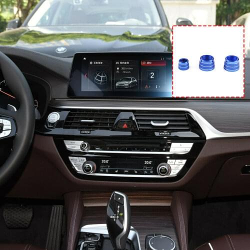 Blue For BMW X3 X4 G01 G02 G30 6 Series GT G11 Air Conditioning Knob Cover