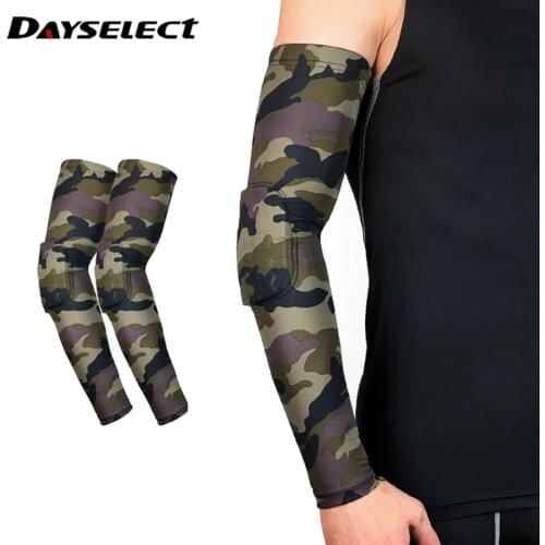 Sports Elbow Support Basketball Training Brace Protective Gear Honeycomb Arm Sleeve Bandage Pads Volleyball