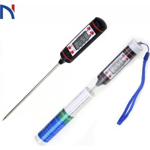 TP-101 Digital Meat Thermometer Cooking Food Kitchen BBQ Probe Water Milk Oil Liquid Oven Thermometer Digital TP101