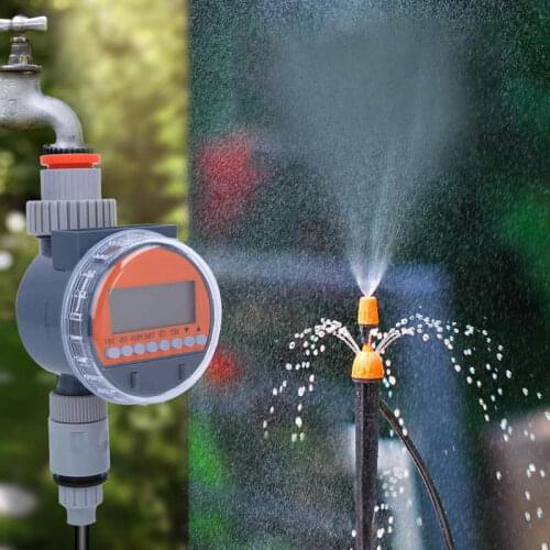 G1-1/4 DN32 Automatic Flower Watering Timer Irrigation Controller with Rain Sensor Garden Irrigation Tool new