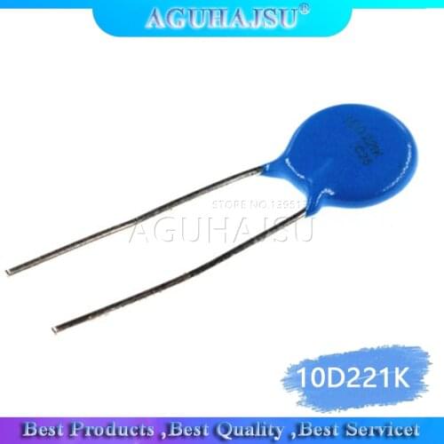 Varistor 10D221K Diameter 10MM Voltage 220V Varistor 10D-221K