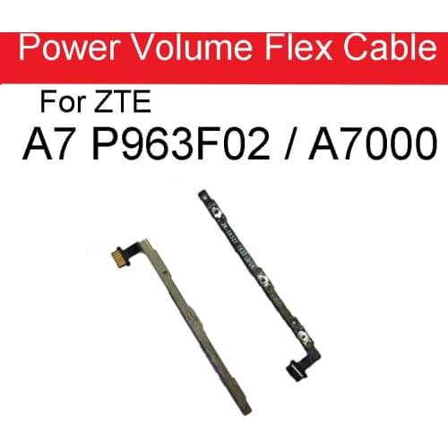 On Off Power Volume Side Button Flex Cable For ZTE Blade A7 P963F02 / A7000 Power & Volume Side keypads Switch Replacement Parts