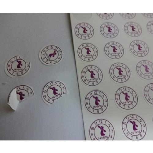 Could be marked ,customized friable paper label security fragile sticker ,Friable labels