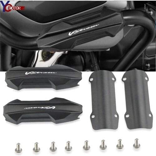 In 25mm Diameter Motorcycle Engine Crash bar Bumper Guard Block For Suzuki V-Strom 650 650XT 1000 1000XT 2014-2020 DL650 DL1000