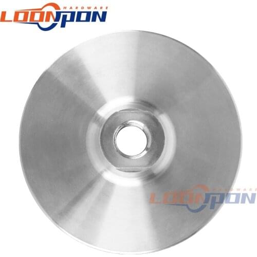 1pc 4Inch Aluminum Backer Pads M14 5/8-11 Thread Backer Holder Pad For Diamond polishing Thread AngLe Grinder