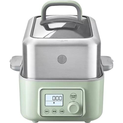 2L Multi Cooker Household Stainless Steel Steamer Steaming Pot Electric Cooking Pot Lunch Box multi-functional steamer stewer