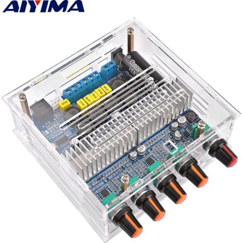 AIYIMA TPA3116 2.1 Amplificador Bluetooth Amplifier Audio Board Home Theater Digital Subwoofer Power Amplifiers 50Wx2+100W Amp