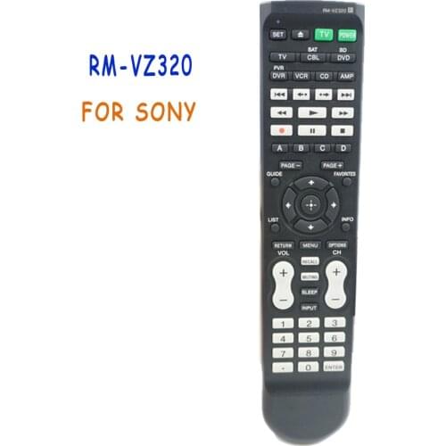 Used Original RM-VZ320 Remote Control For SONY TV DVD BD DVR PLAYER 7-Device Function RMVZ320 RM-VLZ620 COMMANDER Fernbedienung