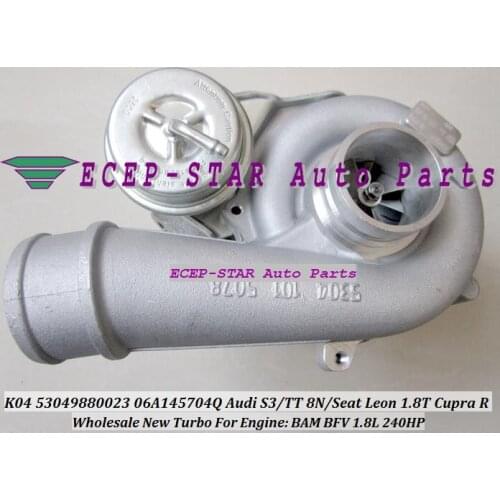Free Ship K04 53049880023 53049700023 06A145704Q Turbo Turbocharger For AUDI TT S3;For Seat Leon 1.8T Cupra R BAM BFV 1.8L 2003