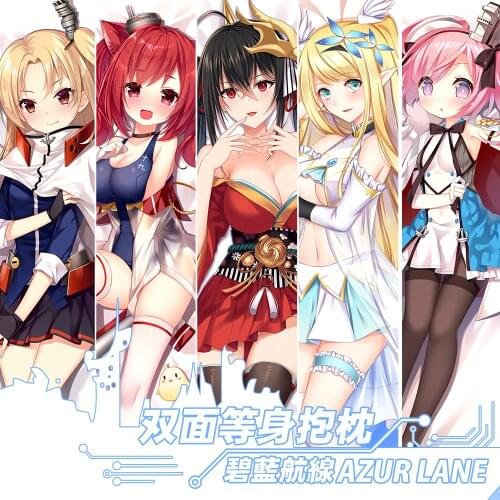 Anime Game Cleveland Saratoga IJN I19 Centaur Azur Lane Dakimakura Hugging Body Pillow Case Otaku Male Pillow Cushion Cover SM