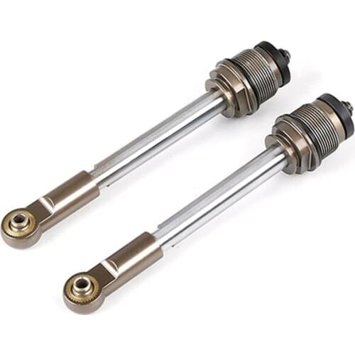 CNC Metal 10mm Shock-Absorbing Front Ejector Rod Assembly for 1/5 Hpi Rovan Km Baja 5B 5T 5Sc Rc Car Parts