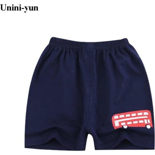 Unini-yun Brand Baby Boy Shorts Girls Shorts Baby Bloomers Summer Kids Girls Boys Shorts Cartoon Pattern Kids Summer pants