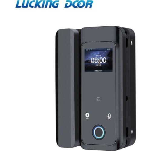 RFID Lock single and double door open 2000 Users for Office Glass Door RFID CARD LOCK Smart Door Lock black fingerprint lock