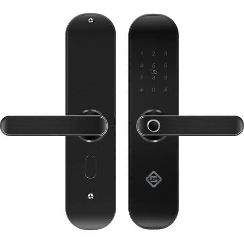 Tuya Smart Fingerprint Door Lock WiFi Smart Life App Control Touch Keypad Pin Code IC Card Open Emergency Key