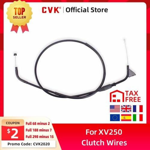 CVK Clutch Control Cable Line Wires For Yamaha XV250 XV400 XV 250 400 Motorcycle Accessories