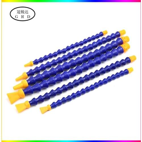 300mm 400mm 500mm Round Nozzle Flat nozzle Y-pipe Plastic Flexible Water Oil Coolant Pipes 1/4 3/8 1/2 PT Oil Coolant Pipes