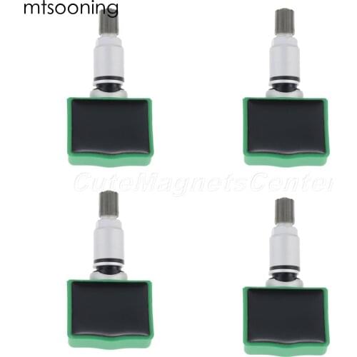 Mtsooning 4pcs 433Mhz Tire Pressure Monitoring Sensor TPMS 13172567 For SAAB 9-3 9-5 Saturn Astra 2003-2009