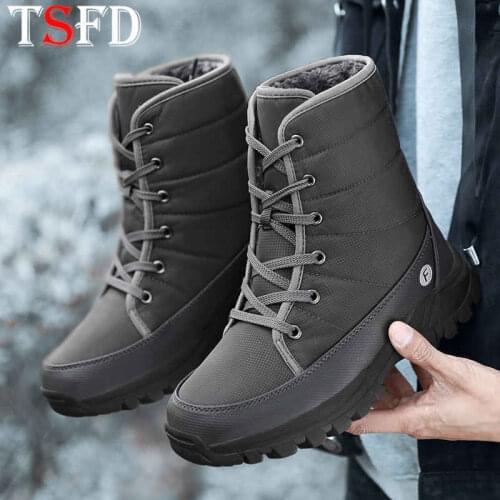 Big Size Mens Work Boots High Top Work Boots Winter Shoes Smart Casual of Men Outdoor Male Thick Bottom Climbing Shose 2020 B3