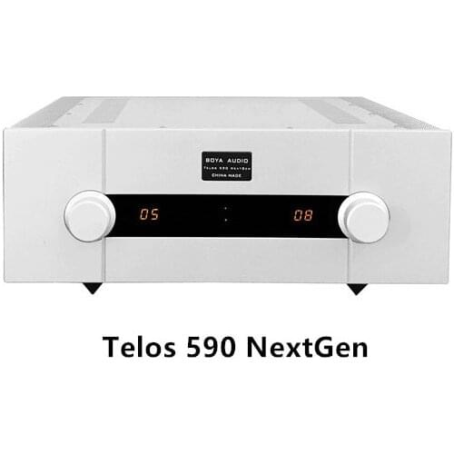The Latest Goldmund Telos590 NextGen audio amplifier 215W+215W 2.0 channel MJL4281AG/MJL4302AG hifi power amplifier